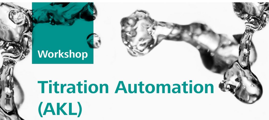Titration Automation – Workshop | Auckland, 5 Sep 2018