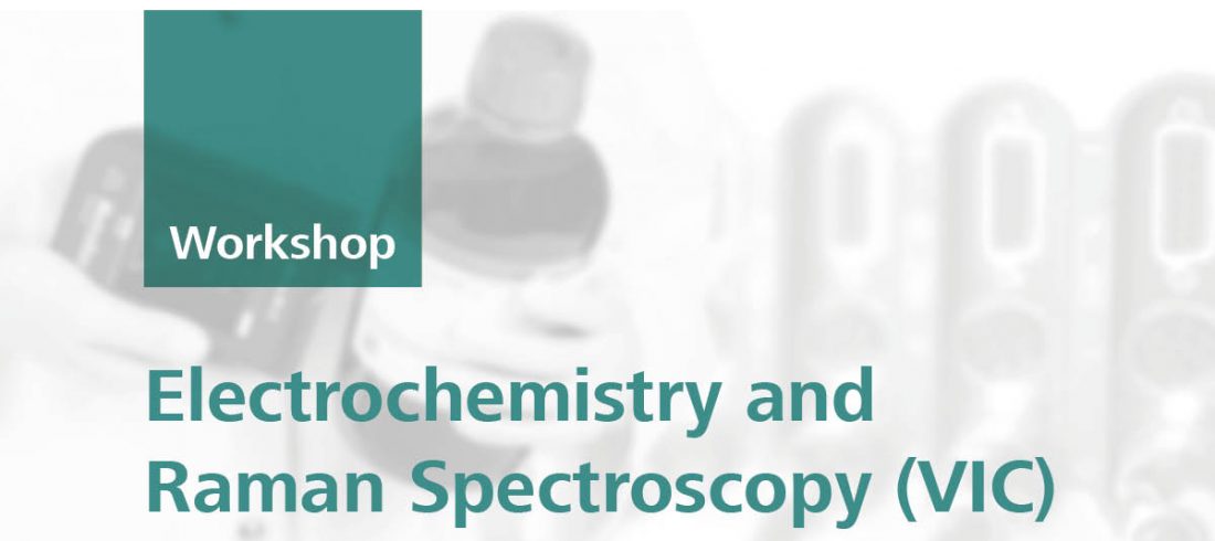 Electrochemistry and Raman Spectroscopy Workshop for teaching, research and in-field applications, VIC 19 Apr 2018