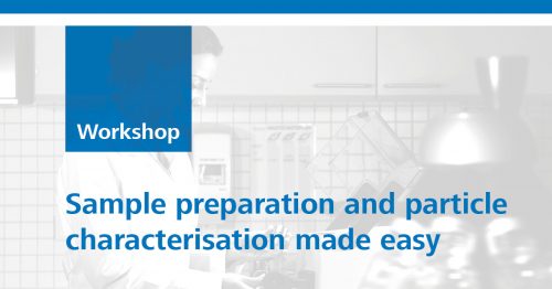 Retsch sample preparation and particle characterisation made easy