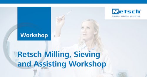 M2446 Retsch Milling, Sieving and Assisting Workshop 14 August 2018 1200x628