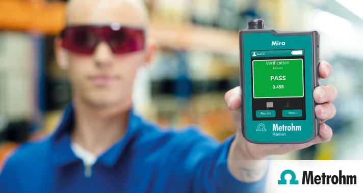 The new Mira P for the pharmaceutical industry: Instant onsite verification of raw materials