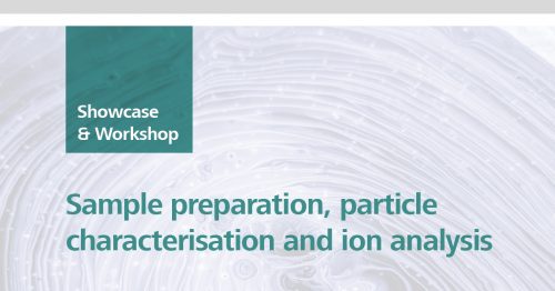 Sample preparation, particle characterisation and ion analysis, Palmerston North NZ, 13 November 2018