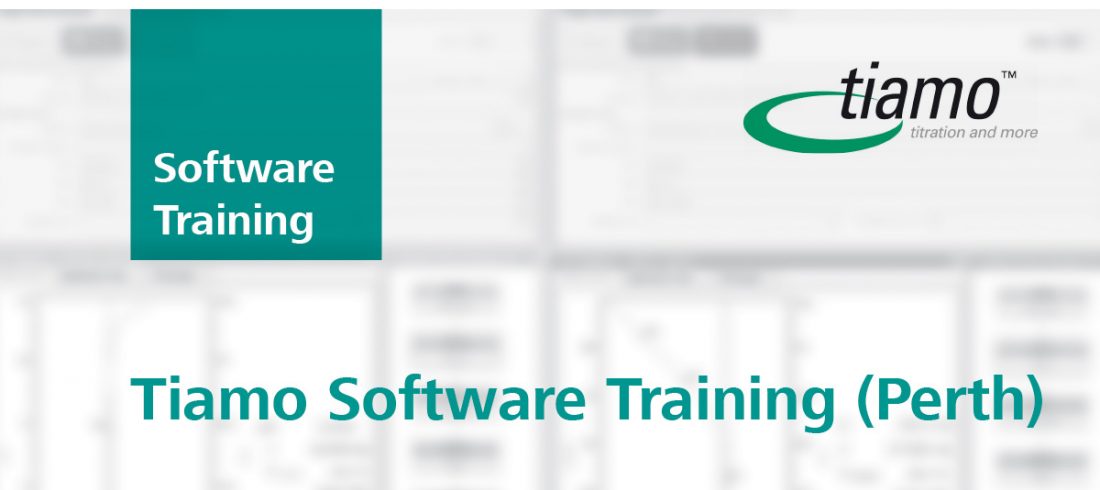 Metrohm Academy – Tiamo Software Training